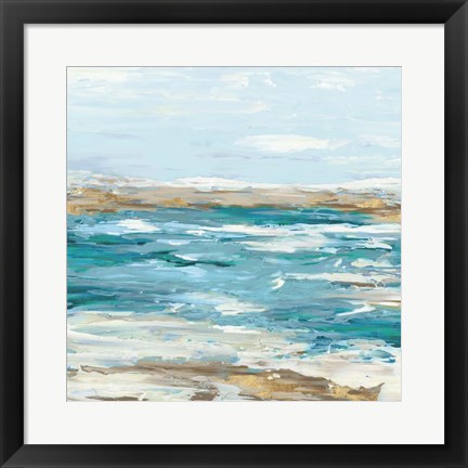 Framed Sea Side III Print