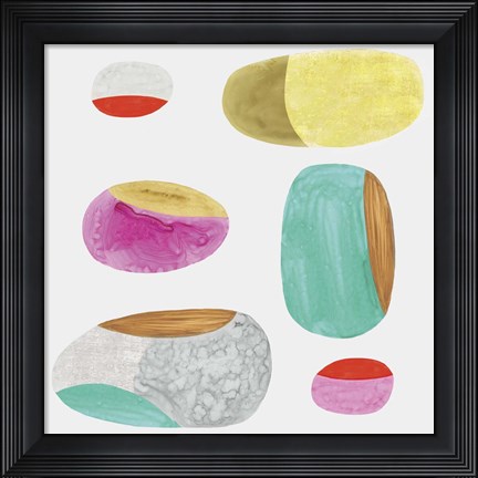 Framed Color Combo III Print