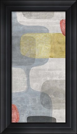 Framed Mid Century Neutral I Print