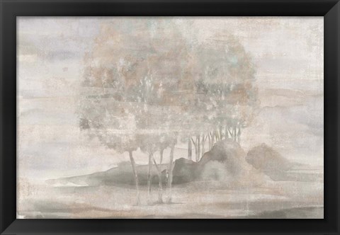 Framed Mountainous Print