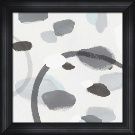 Framed Grey II Print
