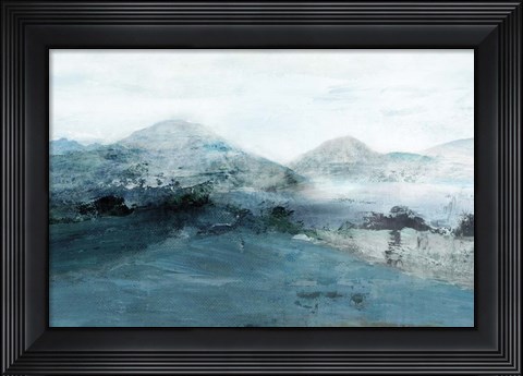 Framed Blue Hill Print