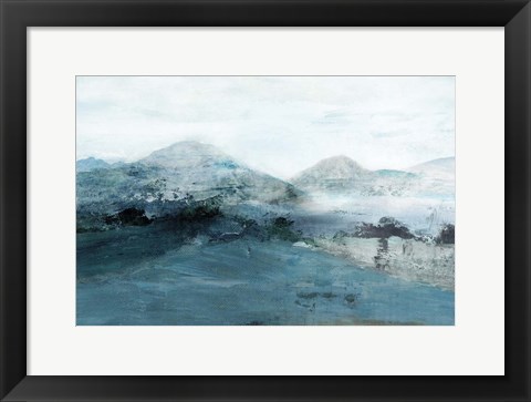 Framed Blue Hill Print