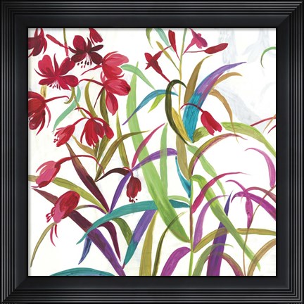Framed Tropical I Print