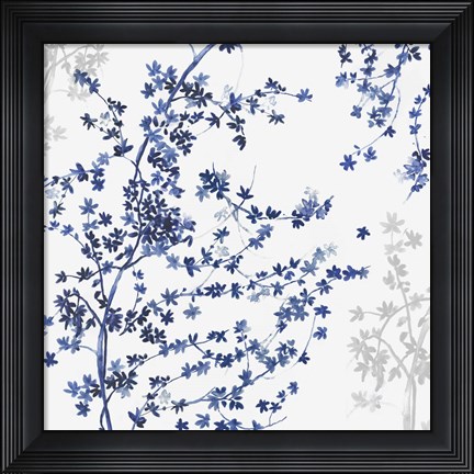 Framed Blue Ivy Print
