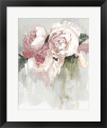 Framed Peonies Print