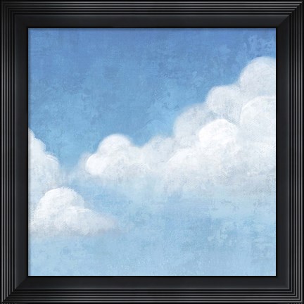 Framed Cloudy II Print