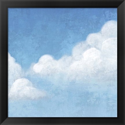 Framed Cloudy II Print