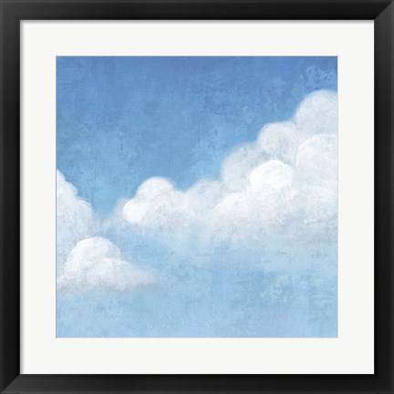 Framed Cloudy II Print