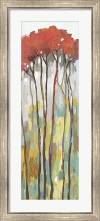 Framed Standing Tall I Red Top Print