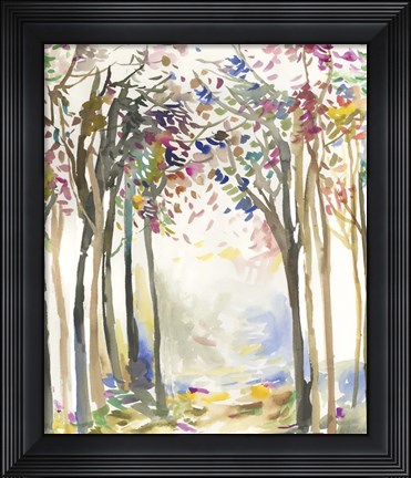 Framed Sunny Path I Print