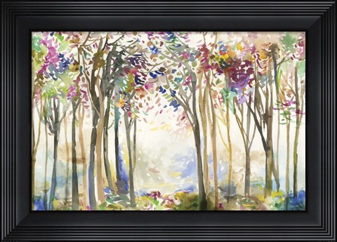 Framed Sunny Path II Print