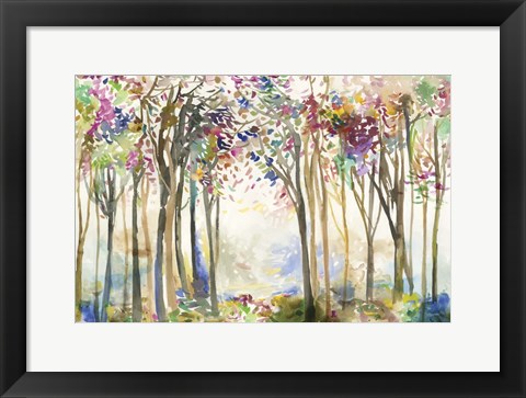 Framed Sunny Path II Print