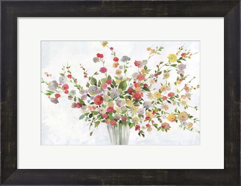 Framed New Spring Bouquette Print