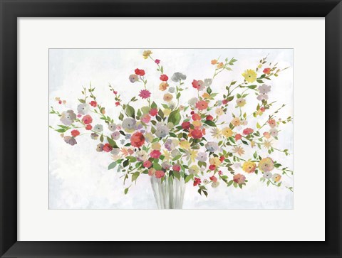 Framed New Spring Bouquette Print