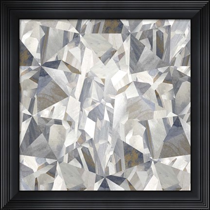 Framed Crystal Clearing I Print