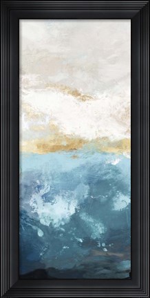 Framed Water Gold II Print