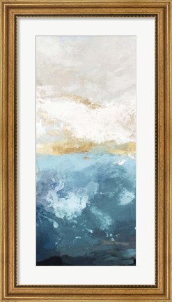 Framed Water Gold II Print