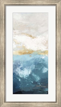 Framed Water Gold II Print