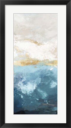 Framed Water Gold II Print