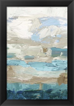 Framed Soft Shore Print