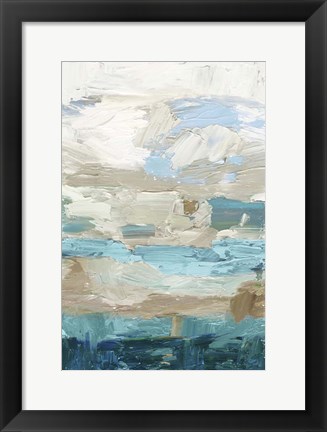 Framed Soft Shore Print