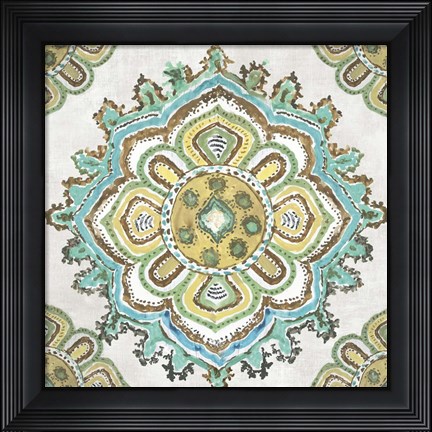 Framed Medalion Inka Print