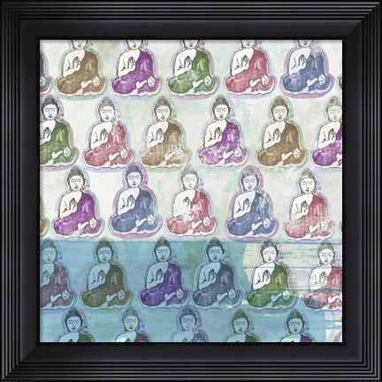 Framed Budda Print Print