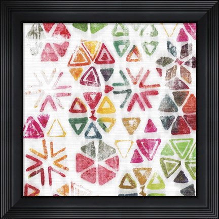 Framed Folk I Print