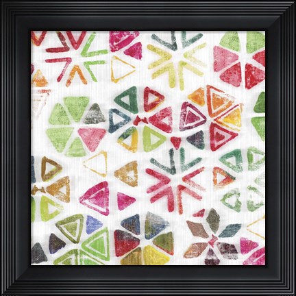 Framed Folk II Print