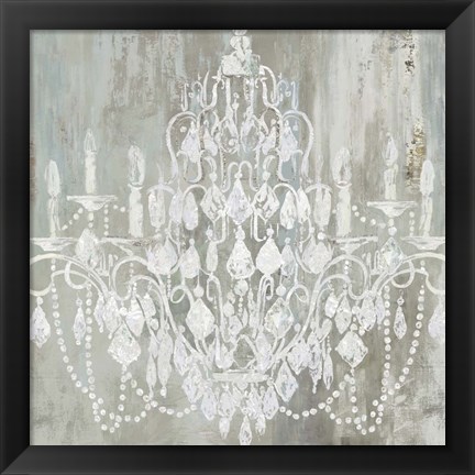 Framed Chandelier Print