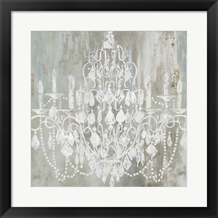 Framed Chandelier Print