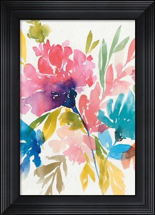 Framed Fresh Bouquet II Print