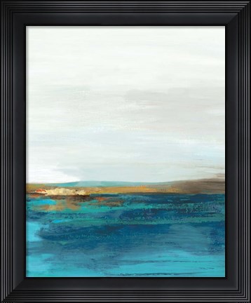 Framed Pastoral Landscape II Print