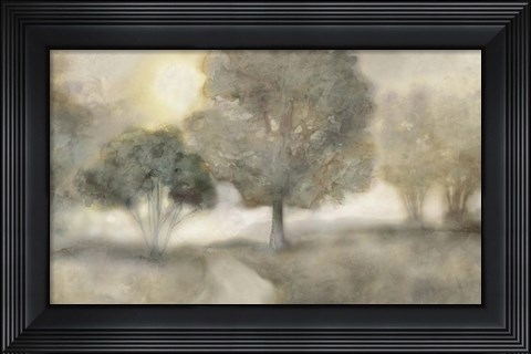 Framed Over the Trees Print