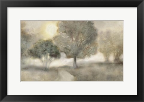 Framed Over the Trees Print