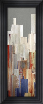 Framed City View I Print
