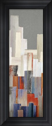 Framed City View II Print