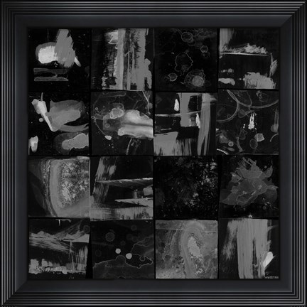 Framed Tiled Textures Print