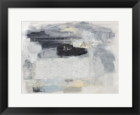 Framed Baroque Abstract II Print