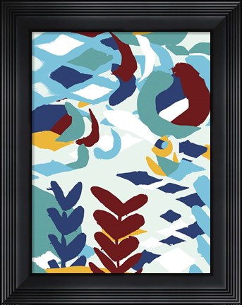 Framed Folk II Print