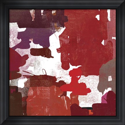 Framed Block Paint II Print