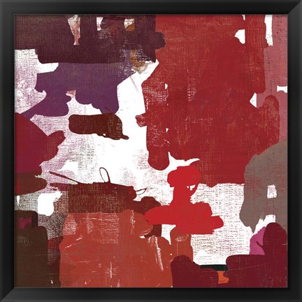Framed Block Paint II Print