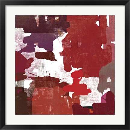 Framed Block Paint II Print