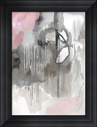 Framed Muted Abstract Print