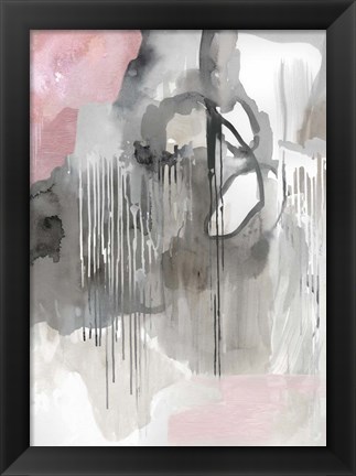 Framed Muted Abstract Print