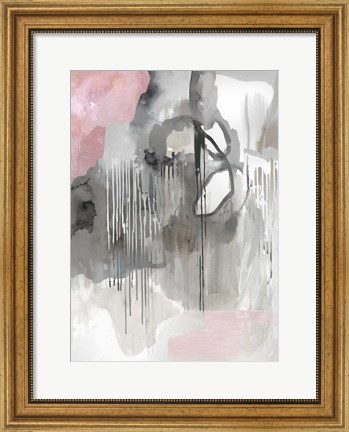 Framed Muted Abstract Print