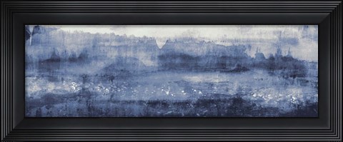 Framed Sapphire Landscape Print