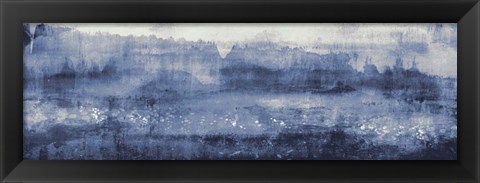 Framed Sapphire Landscape Print