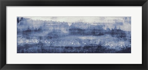 Framed Sapphire Landscape Print